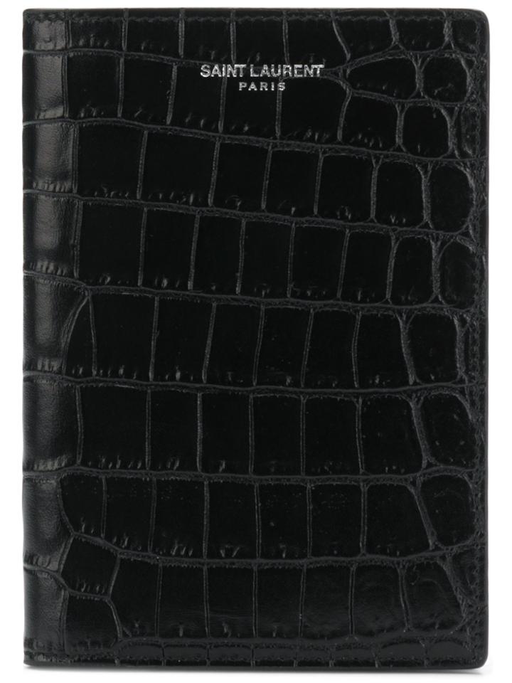 Saint Laurent Classic Paris Card Wallet - Black