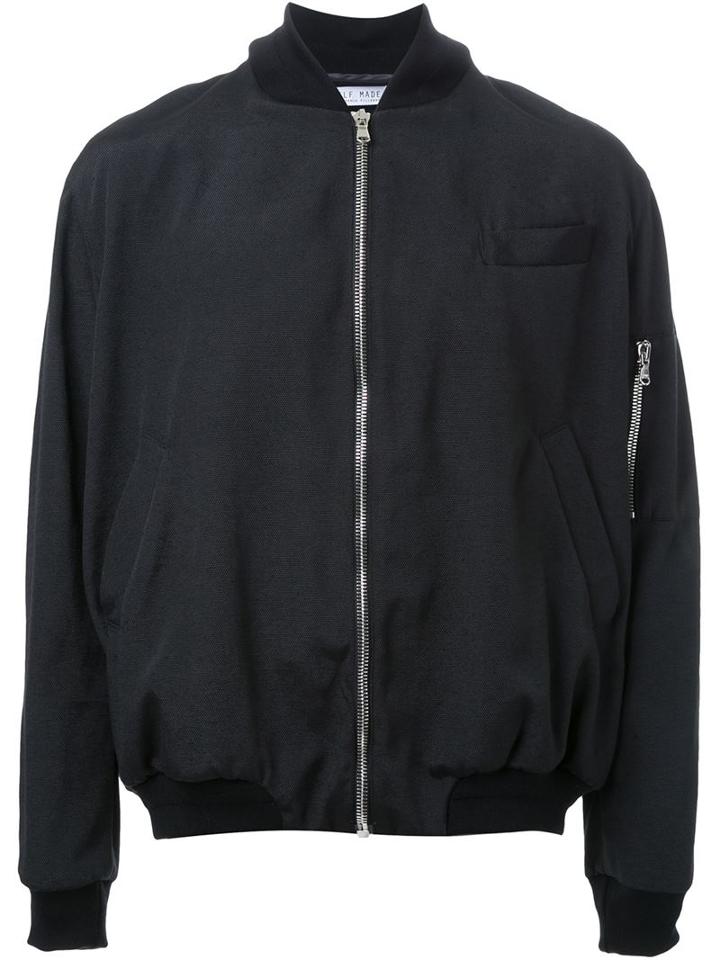 Selfmade By Gianfranco Villegas Back Patch Bomber Jacket