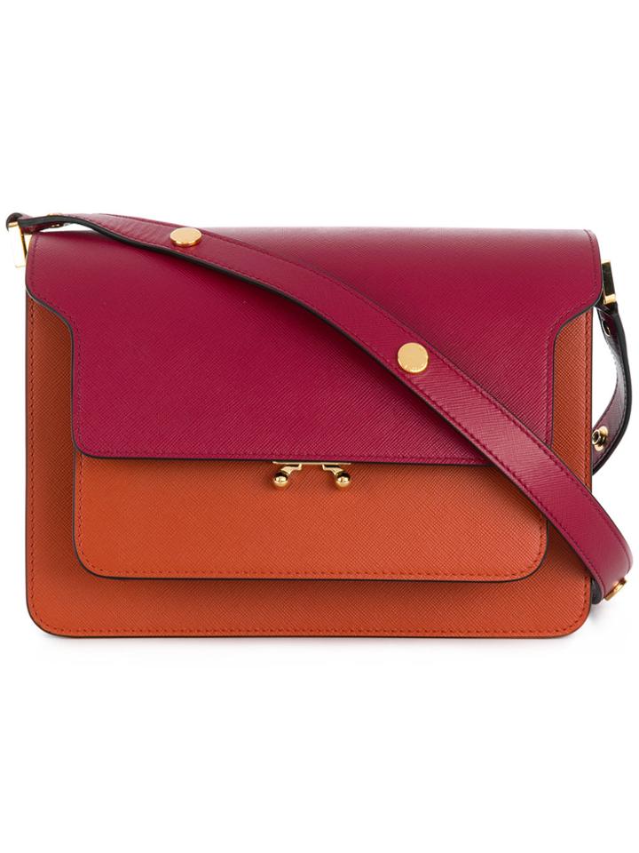 Marni Medium Trunk Bag - Yellow & Orange