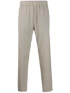 Paura X Kappa Logo Embroidered Trousers - Neutrals