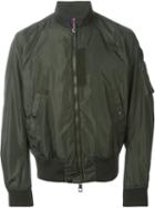 Moncler Timothe Bomber Jacket, Men's, Size: 4, Green, Polyamide