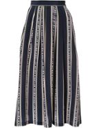 Être Cécile Striped Skirt - Blue