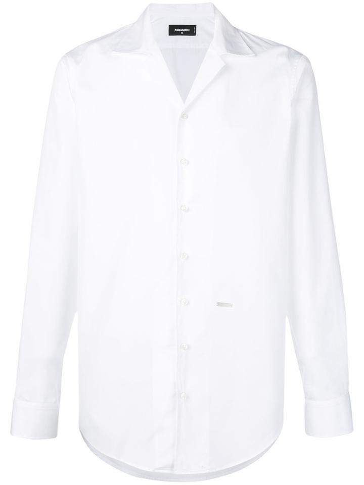 Dsquared2 Classic Collared Shirt - White
