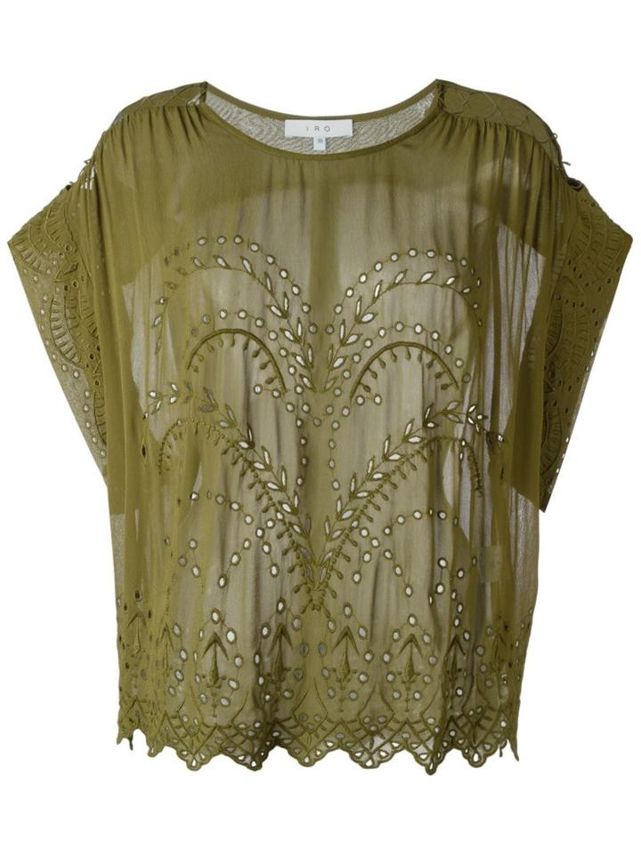 Iro 'fiore Khaki' Blouse