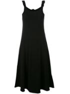 Twin-set - Bow Strap Dress - Women - Polyester/viscose - S, Black, Polyester/viscose