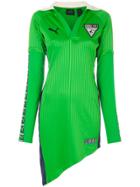 Fenty X Puma Asymmetric Polo Dress - Green
