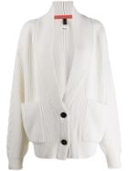 Circus Hotel Oversized Knitted Cardigan - Neutrals