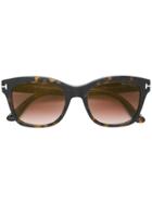 Tom Ford Eyewear Square Sunglasses - Brown