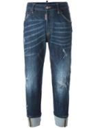 Dsquared2 'workwear' Jeans, Women's, Size: 44, Blue, Cotton/spandex/elastane