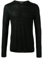 John Varvatos Classic Top, Men's, Size: Xxl, Black, Silk/linen/flax