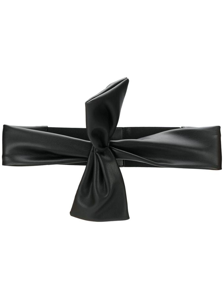 Liu Jo Bow Detail Belt - Black