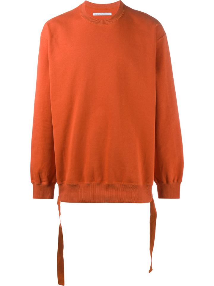 John Lawrence Sullivan Side Strap Sweatshirt - Yellow & Orange