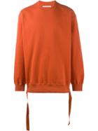 John Lawrence Sullivan Side Strap Sweatshirt - Yellow & Orange