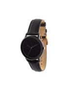 Forty Five Ten X Fossil Black Dial Watch, Adult Unisex