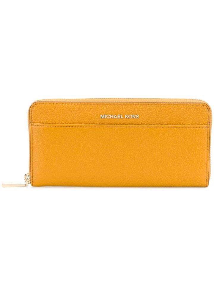 Michael Michael Kors Mercer Wallet - Yellow & Orange