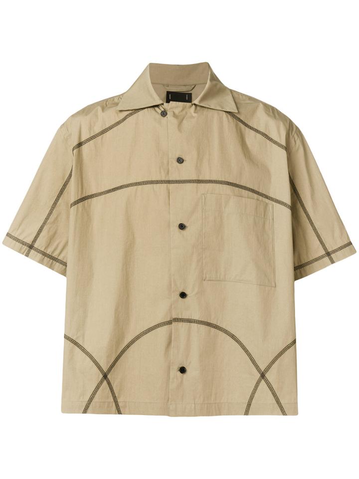 Craig Green Oversized Shortsleeved Shirt - Nude & Neutrals