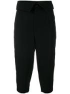 Comme Des Garçons Pre-owned 1998 High Waist Culottes - Black