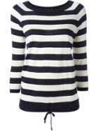 Woolrich Striped Boat Neck Jumper