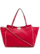 Valentino Garavani Medium Valentino Garavani Rockstud Tote Bag - Red