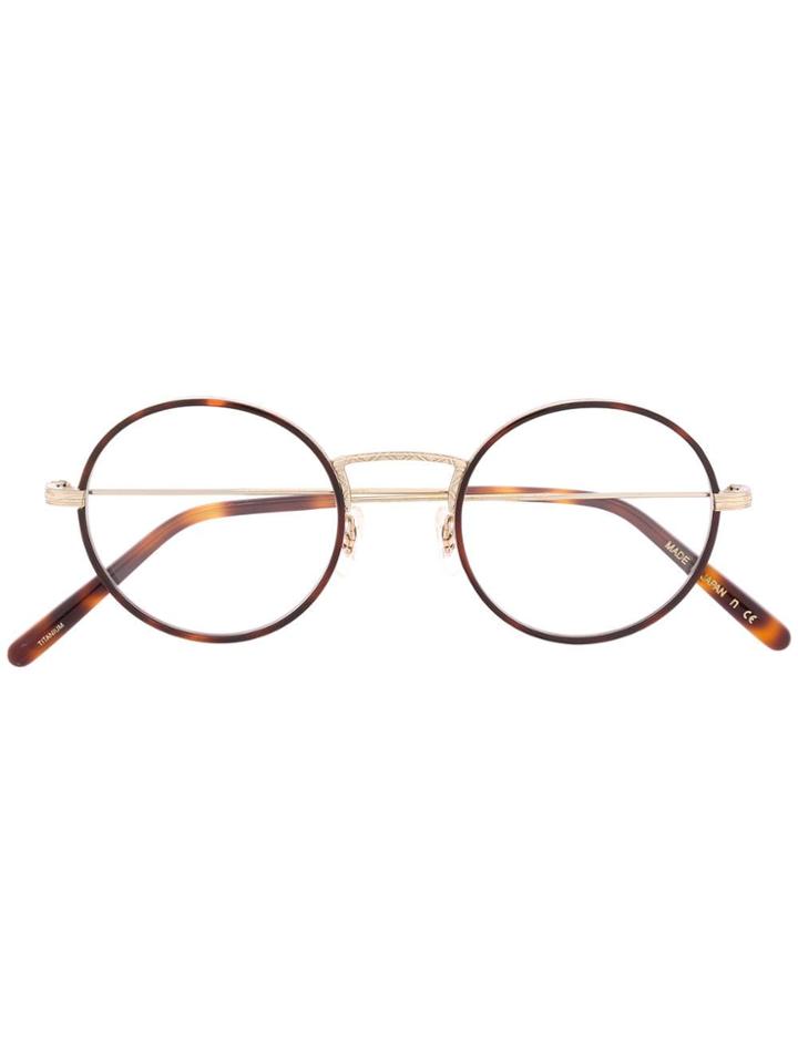 Oliver Peoples Ellerby Glasses - Brown