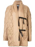 Litkovskaya Pappa Oversized Padded Coat - Brown