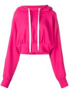 No Ka' Oi Sport Cropped Hoodie - Pink