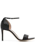 Giuseppe Zanotti Snakeskin Effect Sandals - Black