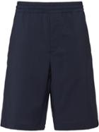 Prada Poplin Tailored Shorts - Blue