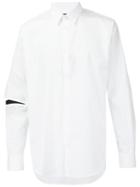 Dsquared2 Slashed Elbow Shirt, Men's, Size: 48, White, Cotton