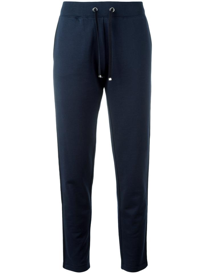 Moncler Fleece Track Pants - Blue