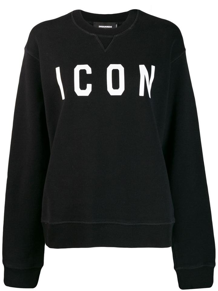 Dsquared2 Icon Jersey Sweater - Black