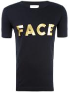 Facetasm Logo Print T-shirt, Adult Unisex, Size: 3, Black, Cotton
