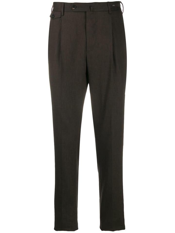 Pt01 Tapered Chinos - Brown