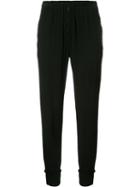 Raquel Allegra Buttoned Fly Trousers, Women's, Size: I, Black, Cotton/rayon