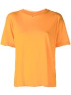 Unravel Project Raw Edge T-shirt - Orange