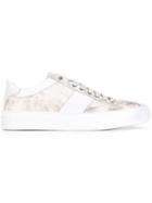 Jimmy Choo Portman Sneakers, Men's, Size: 41, White, Calf Leather/leather/rubber
