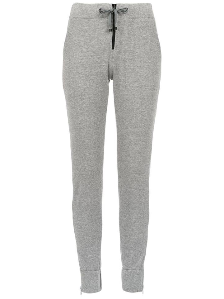 Andrea Bogosian Zip Detail Joggers - Grey