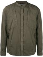 Stone Island Shadow Project - Long Sleeve Shirt - Men - Cotton/polyamide - Xl, Green, Cotton/polyamide