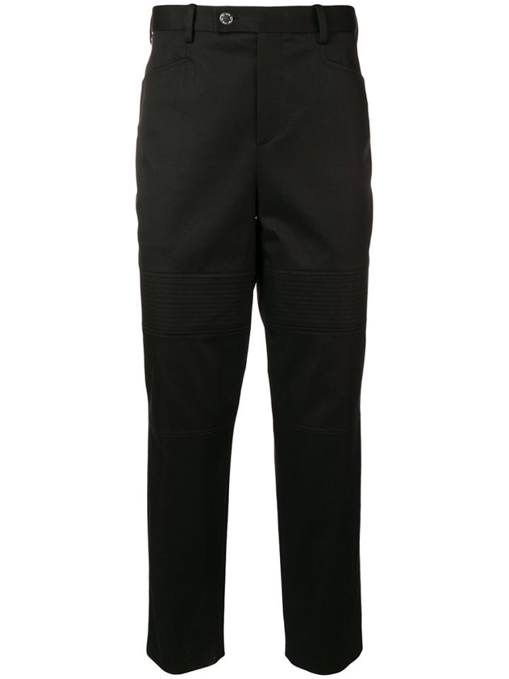 Neil Barrett Biker Detail Trousers - Black