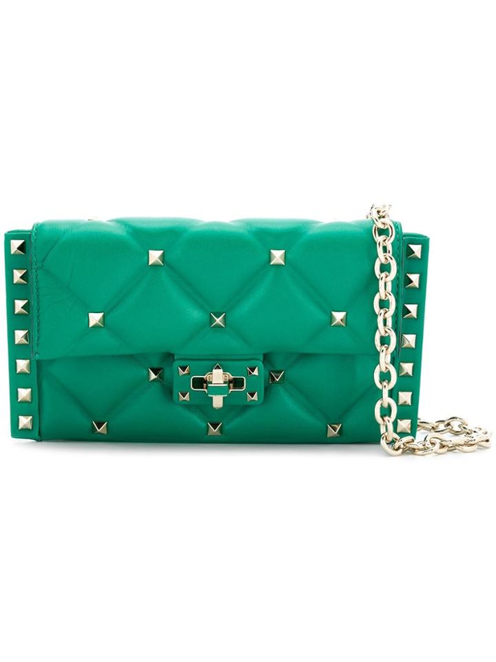 Valentino Valentino Garavani Rockstud Cross-body Bag - Green