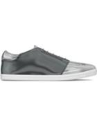 Myswear Dean 2 Sneakers, Men's, Size: 45, Grey, Patent Leather/rubber