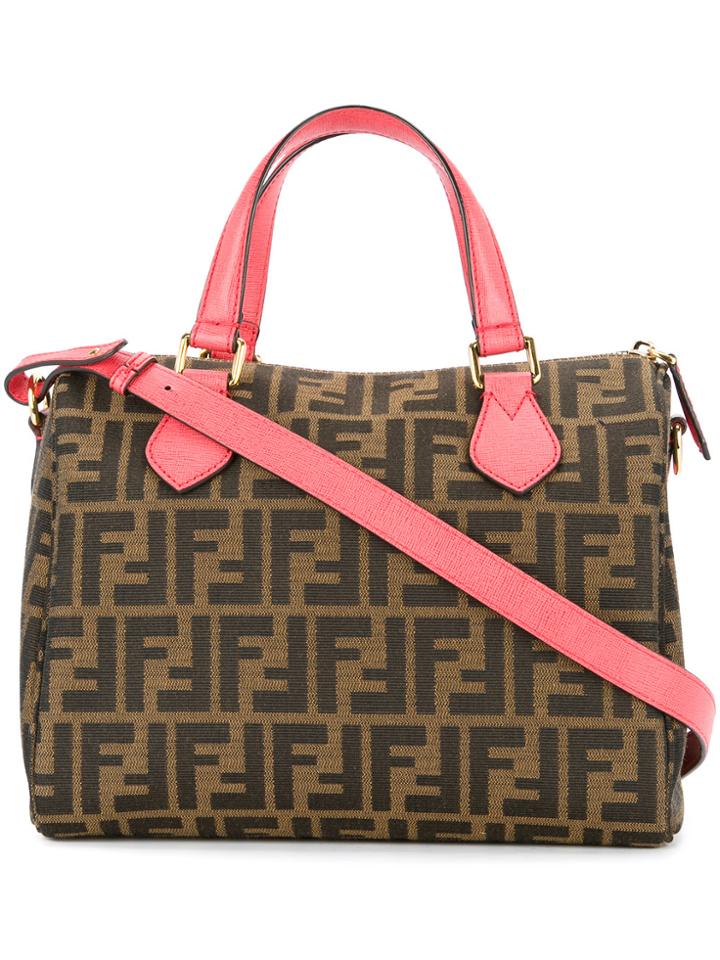 Cartier Vintage Zucca Pattern 2way Bag - Brown
