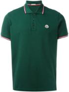 Moncler Classic Polo Shirt, Men's, Size: Small, Green, Cotton