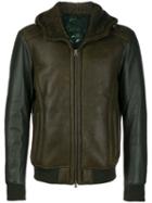 Etro Faux Leather Jacket - Green