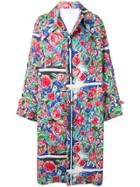 Charles Jeffrey Loverboy Floral Single-breasted Blazer - Blue