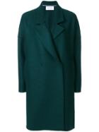 Harris Wharf London Double Breasted Coat - Green