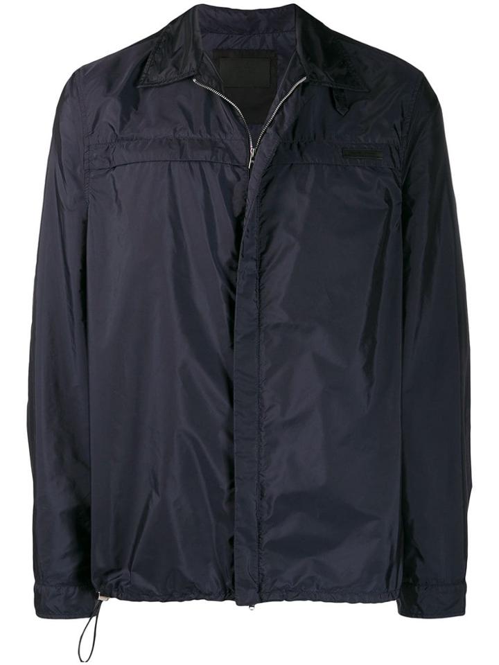 Prada Lightweight Overshirt Jacket - Blue