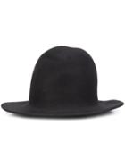 Reinhard Plank 'lonely' Hat, Adult Unisex, Size: Small, Black, Rabbit Fur