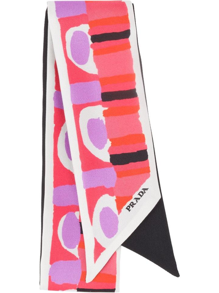 Prada Printed Ribbon - Pink