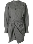 Isabel Marant Étoile Wrap Shirt Dress - Grey